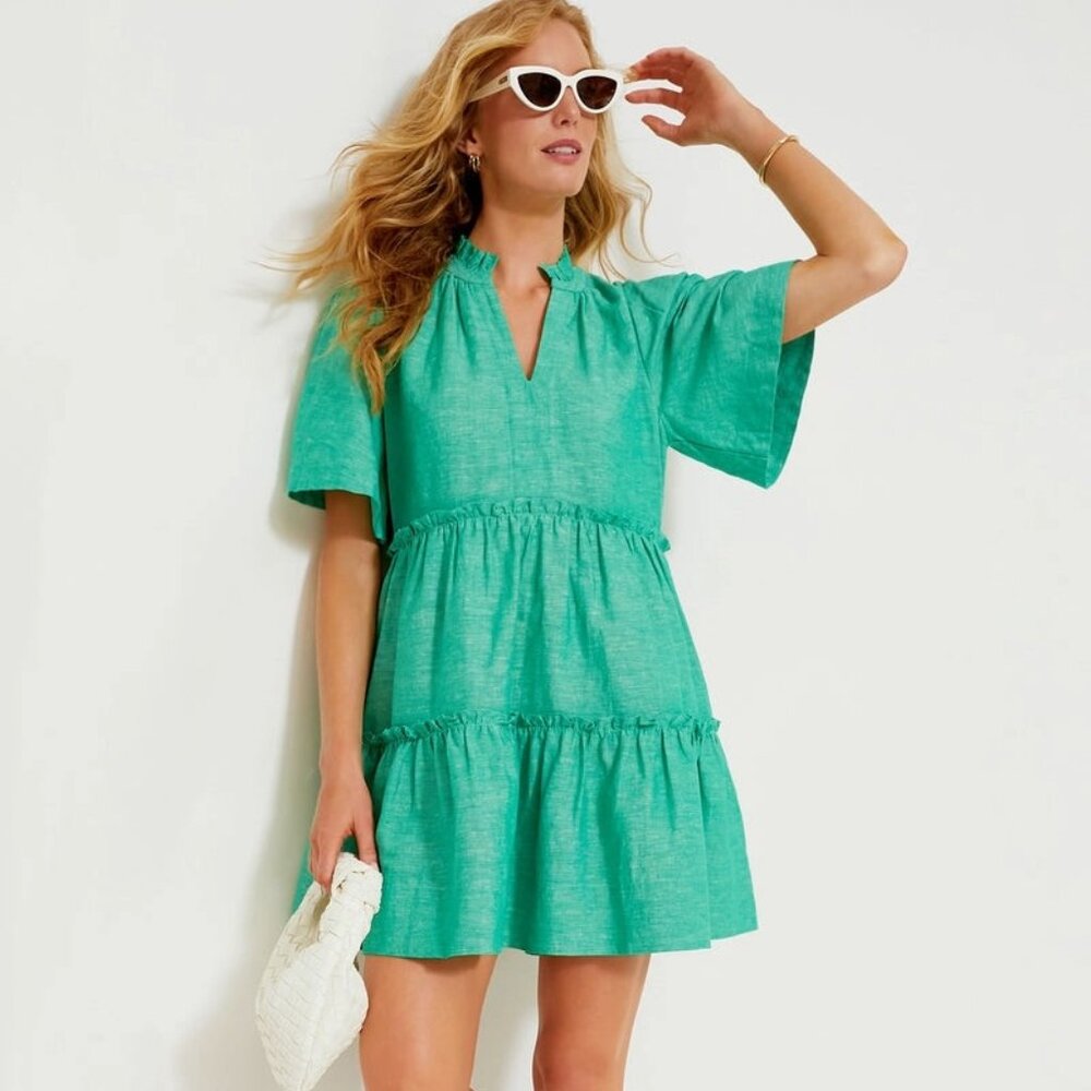 💚 Tuckernuck Crawford Dress in Sea Green, Size Large, NWT 💚